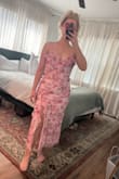 Ordered this dress over a week in advance to wear to my husband's Grand Ole Opry debut :) Took Lulu's almost a week to even get it to UPS. It arrived too late, so I ended up buying something else from TJ Maxx at the last minute and got lots of compliments, so it worked out! It's a pretty dress, kind of expensive for the material as some others stated, runs a little large for me, was hoping the shape would be a little more snatched. I didn't get to wear it, I'll be returning it. - Melanie Y.