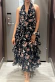 Absolutely adored this dress, fit was sooo comfy and flattering, not loose anywhere. Super soft material, the neckline is perfect, I was so excited to wear this and fit amazing 10000% recommend - Tushita V.