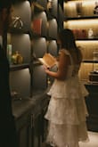 Wore this dress to my engagement photoshoot! It photographs beautifully. My only complaint is I couldn't get the straps to lay flat - they kept twisting. - Sarah G.