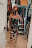 This dress is everything. I'm so excited to wear it. Fit is great and love the floral touch. Such a goodie - Tamara S.