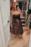A little too young for me. Very poofy on the bottom. Not big enough for my chest. - Tamara S.