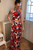 Ugh, I love this so much. The print is even more gorgeous in person. I'm tall & the skirt is actually the perfect length, which is rare for me. I can't wait to wear this to spring and summer functions! Eye-catching in the best way. - Samantha D.