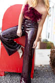 Okay PERFECT night out/party outfit it is So Fun and comfy!!!! Fits perfectly well and is so flattering!!!! - Lucia F.
