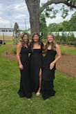 Bought this dress (and the other 2 in the pic) for a formal wedding & it did not disappoint!  My daughter was comfortable all night & looked absolutely gorgeous in it! - Angela J.