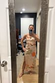 This is dress fits perfectly! Nice silky material! - Celeste D.