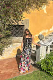 10/10 would recommend this dress. I wore it to a black tie wedding in Italy, got so many compliments, and felt really beautiful wearing it! I'm usually between M/L and the L fit nicely, maybe the teeniest bit on the loose side, but I liked that. - Kelly K.