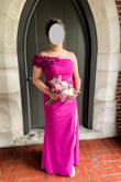 Wanted a low key, simple but elegant dress, and this hit the mark. Fit her athletic body shape perfectly, and the color was stunning in person. All around love this dress and can be worn for lots of different events. Definitely a dress to keep in hand through the years. - Sarah C.