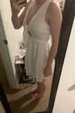 Fits well and not see through. It is lower cut in the chest than the photos show - Taylor B.