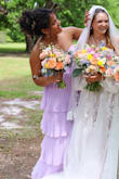I wore this for my best friend's wedding and it was perfect it stayed up the whole day and night I even wore it out to a bar after the wedding. - Kimberly R.