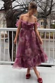 Love this dress, felt like a fairy princess. It was a little big I would size down if you're in between, but the tie waist helped! I didn't have time otherwise I would have exchanged it. - Chloe C.