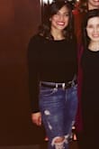 Bought this bodysuit for a night out with the girls. I tried it first with a strapless and a lacey bandeau but it didn't fit the look I was going for. I ended up duct taping the girls (I've done this too many times before) and it worked out perfectly! I matched this with distressed high waisted jeans, a black/silver western belt, and open toe black heels. I got so many compliments! - Emily G.