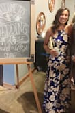 Bought this dress a couple years back for a friend's wedding and I'm so glad I did!! I had to get the bust taken in just a little and had to get it hemmed. I usually get most things hemmed since I'm so short but I received so many compliments in this dress! It's flowy and absolutely gorgeous. The picture doesn't do it justice. - Emily G.