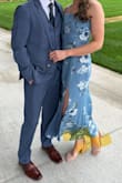 I wore this dress to a wedding last weekend and absolutely loved it! It was a bit too long at first, but I had it hemmed to just above the ankle, which I think made it even more versatile. Highly recommend, just keep in mind that you'll probably need to get it altered. - Meghan S.