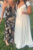 I've worn this dress to 2 weddings now. Love it! Fit true to size, very flattering and comfortable. Lots of compliments. - Veroncia W.