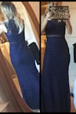 Bought this dress to wear in an upcoming wedding. This dress is perfect. It is fitted, but not too tightly-fitted. I have a small chest but a fuller butt and thighs. This dress evens my body type out. You can wear it with or without a strapless bra depending on your preference. It's a tiny bit long but I think it's ok with higher heels. I think this dress could work year round-another plus!! - Heather T.