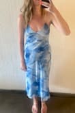 Loved this dress for a beach wedding. Has a great low back and adjustable straps. Beautiful pattern. Only con was the lining kept folding over at the neckline but since it's a blue lining, it wasn't too obvious. - Allison R.