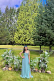 The dress is perfect!! It makes me feel beautiful, confident, and stunning!!! <8 - Krystelle K.
