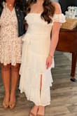Wore this for my bridal shower, and it was so cutesy and fun! Also got to wear it in Cancun on my honeymoon. - Kara C.