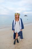 This is a great dress, it looks perfect on my daughter for her graduation in Hawaii. - Spring D.