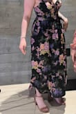I was a chaperone at a prom. It was very cute my chest is a little bigger than the cups for the bra area. But overall, fit very well and is good quality. And gets a lot of compliments. Slit is not as high as it looks in the picture at least for my height. - Calle C.