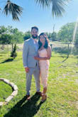 I bought two sizes, a medium and a large. I went with the Large instead since my butt is pretty perky, it just felt overall- more comfortable for dancing. Received a ton of compliments, I felt so beautiful. My boyfriend said that I had the prettiest wedding guest dress out of everyone there. I agree- I rocked it! Thank you Lulus! - Faith A.