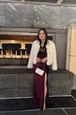 Wore it for our anniversary with the dress from Lulus too, it's a perfect combination! - Anggrein M.