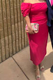 Wore it for a wedding & got a lot of compliments.  The only thing is the strap is very cheaply made, but I will be buying a new one on Amazon & problem fixed! - Tere A.