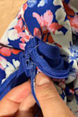 Bought this last year for my partner to wear; she ended up choosing another dress for that event. Fast forward to this year and we took it out to try on for our bridal shower- it still has the tags on and the zipper broke. I am done with Lulus, it is all cheap material for an expensive price. - Samantha M.