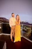 I got endless compliments in this dress! The tiers are light weight so the dress doesn't get too puffy, keeping a nice shape. It's comfortable and the perfect length for my height (5'7"). If you're thinking about it, GET IT. - Ashley B.