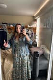 The dress is beautiful and fit well but the straps on the back broke almost immediately which was disappointing considering the price. I will be sewing the straps back the best I can so I can wear this dress again - Becca K.