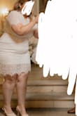 Love this dress, got so many compliments. Got it for my daughter's baptism, and it was perfect, not too long not too short. I wear size us16 jeans. I have big arms and this dress was so comfortable too - Vanessa N.