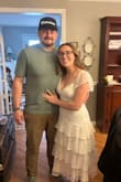 Super soft material. I have had problems with Lulus dresses covering the girlies up top but this one fit perfectly! I wore it for my bridal shower! - Abigail R.