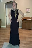 Loved this dress so much. Bought it for a wedding and it fit beautifully. My favorite part is the open back. I felt like I could show off a little skin but also be classy at the same time. The fabric is a really good material as well. Would highly recommend! - Emily D.