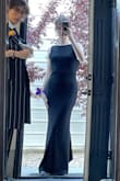 The dress was perfect and it was very elegant. I did have to order it twice because the first dress had snagged fabric, but I ordered it again in the fabric was perfect. The condition was amazing and the quality was great. The first dress. I think it was just shipping damage, but other than that, it was amazing. Highly recommend. - Brooklyn W.
