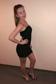 Wore this dress to a formal and received so many compliments! Fits nicely, not too tight but enough to show off curves. Length was perfect--not too long and not too short which was nice since I am tall and have a relatively long torso. The back adds a nice touch to the dress and is also perfect for adjusting to any bust size. Paired it with the Lulu's Taylor Suede Ankle Strap Heels and it made the perfect outfit! - Julia P.