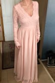 I love this dress! It fits so well! The dress and sleeves are long enough which is hard for me to find dress that are. - Rachel D.