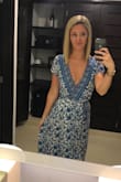 SUCH a comfortable dress! Loved that it could be tied a little tighter for a more risque dinner date night style! Paired perfectly with white heels! - Veronica V.