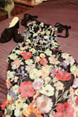 I absolutely LOVE everything about this dress!! The 3D whimsical and colorful flowers to the lace shoulder ties.       

This dress is elegant and appropriate for ANY occasion. - Stephenie G.