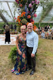 This dress was beautiful, uncomfortable! The material is great steamed easily prior to wearing, and I got tons of compliments! - Lisa S.