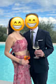 Loved wearing this at a destination wedding, perfect for spring in Italy! Only 4 stars because the top didn't fit great; would be better for someone with a smaller bust. Worked because I could tie it, but it flattened me out a bit. Size up if you're in between because it does not stretch at all. - Regina B.