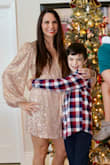 It's a little on the short side, but love the festive look! - Rachel B.