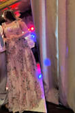 Wore this dress to a family wedding. The fit was true to size (beautiful length with heels on!), and I felt so confident. The material is light and flowy, and I was comfortable the whole night. I got so many compliments and can't wait to wear it again! - Cassandra Y.