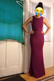 This dress looks incredible but the mermaid cut basically made my legs completely glued together and I couldn't really even walk, much less tear up the dance floor at a wedding. It would be great for an event where you are mostly sitting/standing, but not practical if you want to be able to move around. Also it is LONG which is awesome for me, but could present a problem for shorter gals because the shape might make it difficult to do a simple hem. I am wearing 4 inch heels and the dress still skims the floor. - Marianne K.