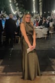 I wore this dress to a coworker's wedding on 5/16/25. Dress fits like a glove! I received so many compliments regarding style, color, and fit. Beautiful dress VERY happy with purchase! - Gwendolin G.