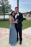I loved this dress, it was super comfortable & did not wrinkle easily. It was really long but I got it 2 days before the wedding and didn't have time to alter it. - Victoria R.