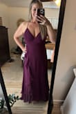 After trying, it felt like 100 dresses. I finally felt like this was the perfect one to wear to my daughter's destination wedding in Hawaii. I feel great and can't wait to wear it with a few minor alterations. - Elizabeth V.
