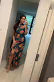 Perfect fit. Hugs the right places, I am 5'2 and weigh 136 at the time of purchase. The dress is perfect for spring/summer events. Got lots of compliments. Can't wait to reuse! - Karla G.
