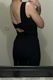 Very nice material, thick but not hot! Fit like a glove. The back is pretty low, just something to be aware of! - Mariah W.
