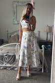 Dress was perfect for the derby! Bright, light and floral made it even a great spring dress. - Emily