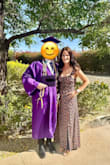 I wore this dress for my son's graduation and received so many compliments. I ordered a small based off all of the reviews and it fit like a glove! I just wore cakes with it! It's very comfortable and flattering! - Shannon G.